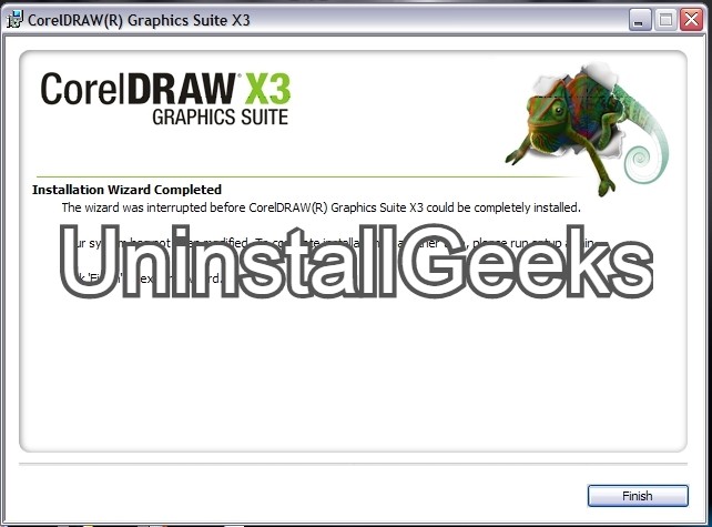 uninstall Corel Draw