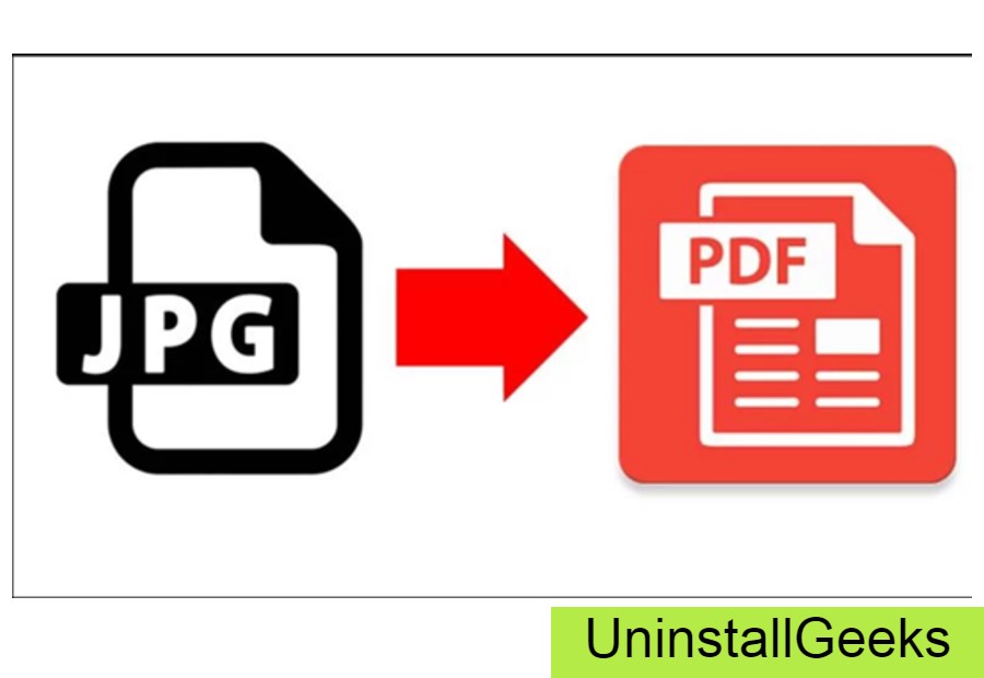 Uninstall JPEG to PDF