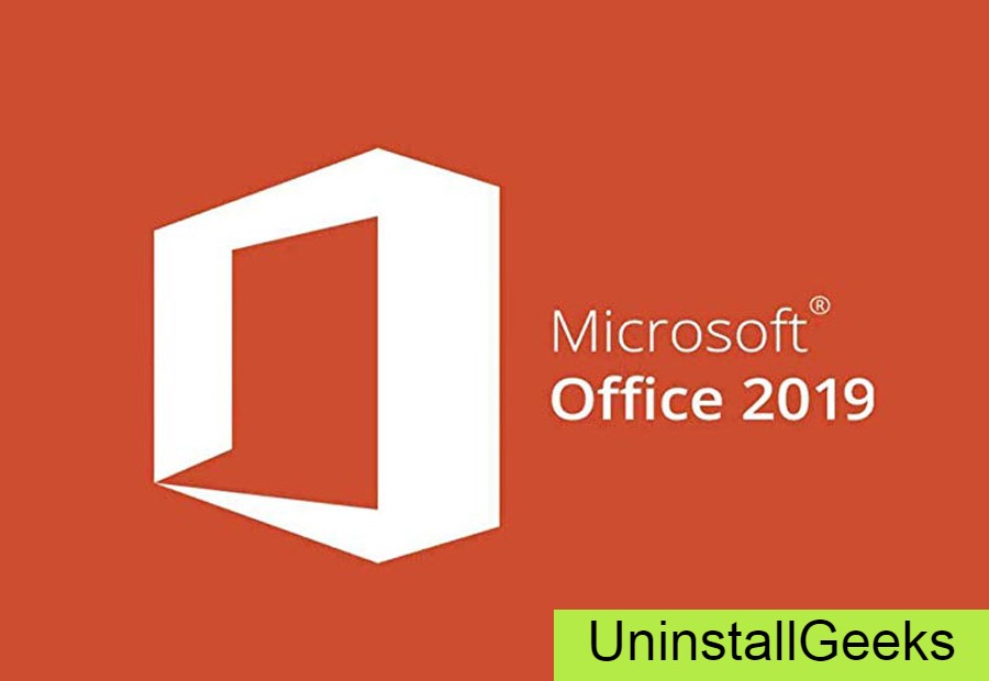 Uninstall MS Office 2019