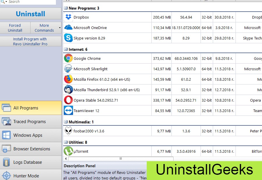 Uninstall Revo Uninstaller