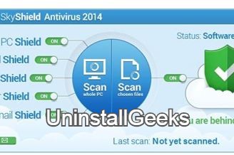 Uninstall SkyShield Antivirus