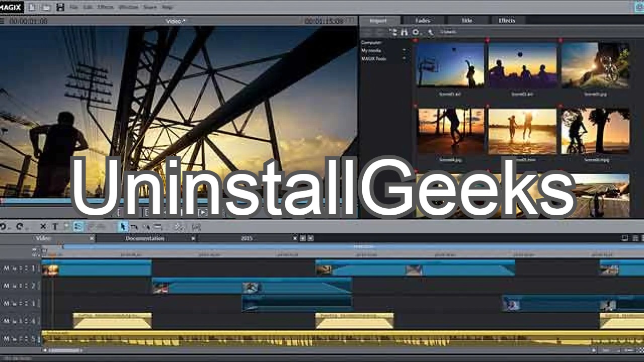 uninstall magix movie edit pro