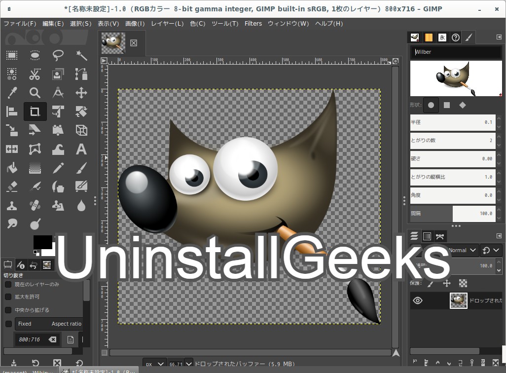 Uninstall GIMP