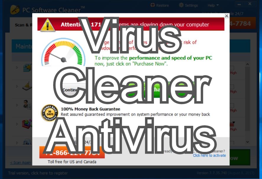 uninstall Virus Cleaner Antivirus