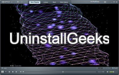 Uninstall RealPlayer