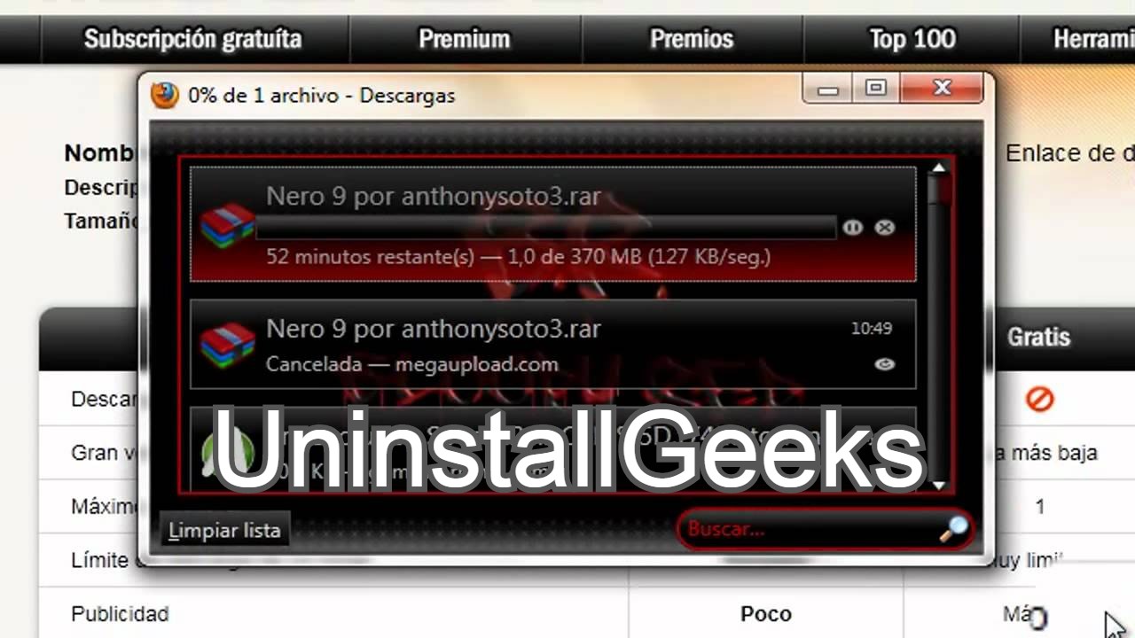 Uninstall Nero ShowTime