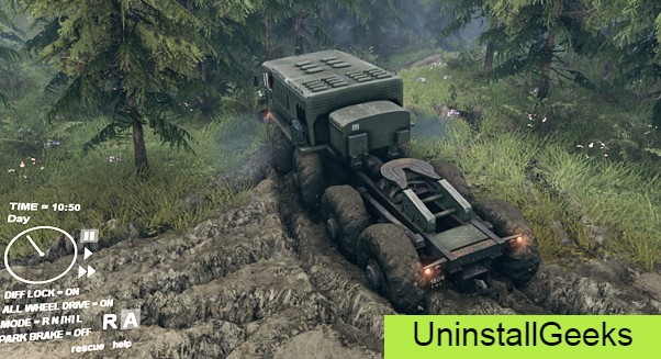 Uninstall The Off Road Challenge Spintires