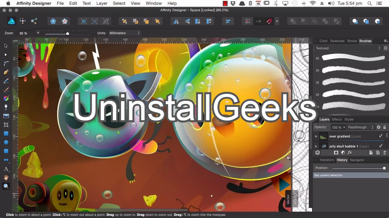 Uninstall Affinity Designer