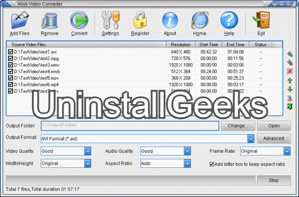 Uninstall AllOK VIDEO Converter