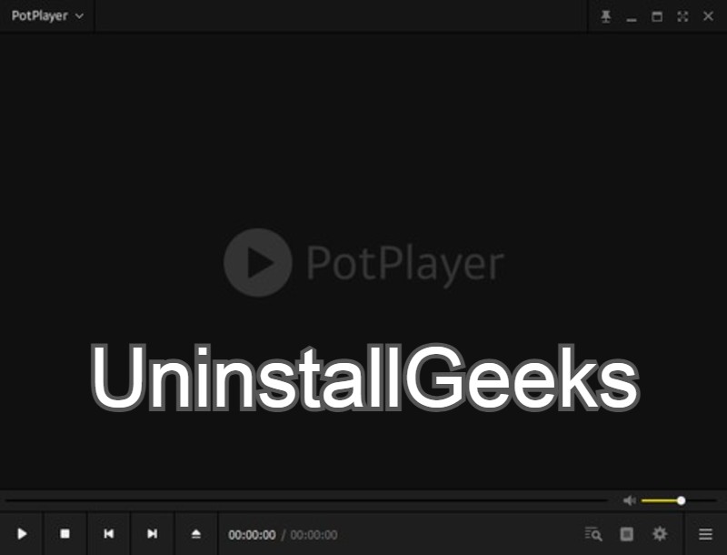 Uninstall PotPlayer