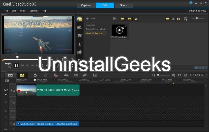 Uninstall Ulead Videostudio